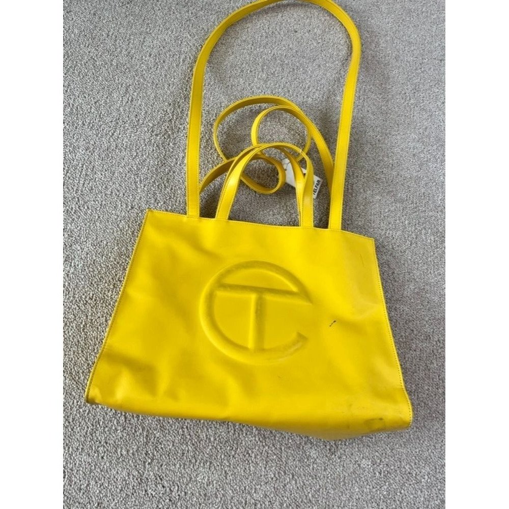 Medium Yellow Telfar Shopping Bag